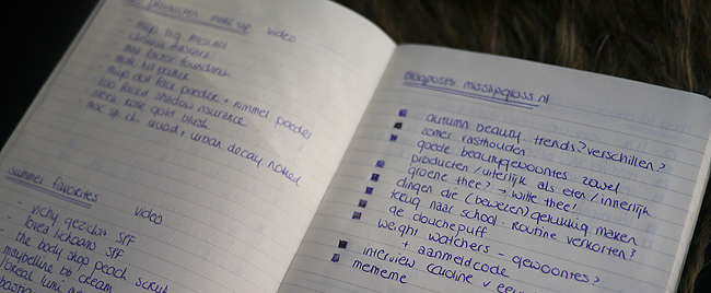 Planning