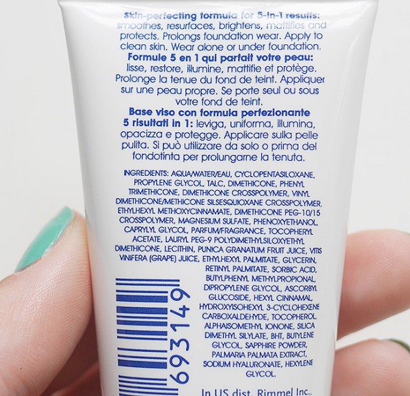 Rimmel Fix & Perfect Pro Primer