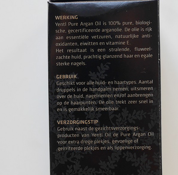 Yentl Oil