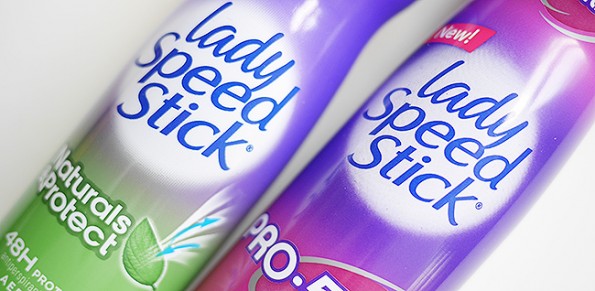 Lady SpeedStick sprays