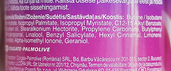 Lady SpeedStick sprays