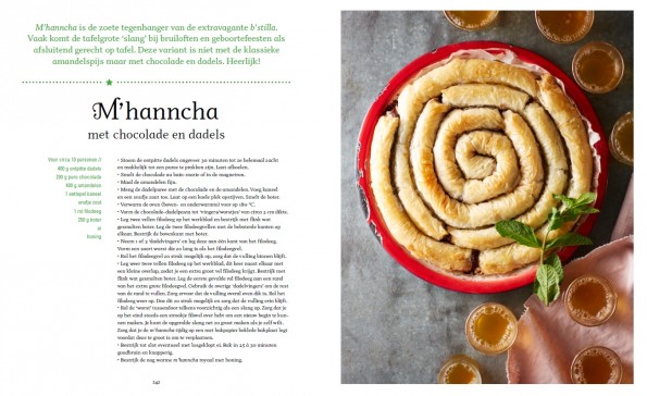 M'hanncha met chocolade en dadels Fotograaf Saskia van Osnabrugge