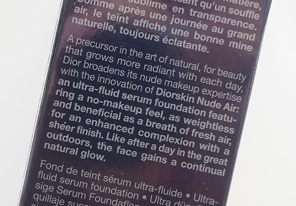 Diorskin Nude Air Sérum de Teint