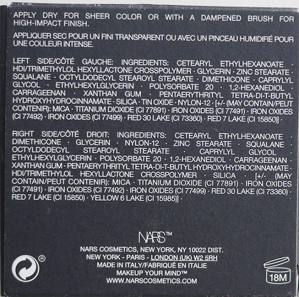 NARS Dual-Intensity Blush Frenzy