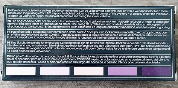 HEMA 5 Colour Eyeshadow Palette