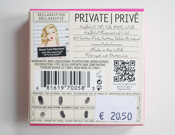 TheBalm Cindy-Lou Manizer en Mary-Lou Manizer