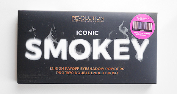 Makeup Revolution Redemption palette Iconic Smokey