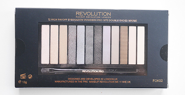 Makeup Revolution Redemption palette Iconic Smokey