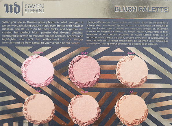 Urban Decay Gwen Stefani Blush Palette