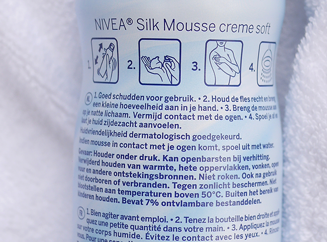 Nivea Shower Silk Mousse Creme