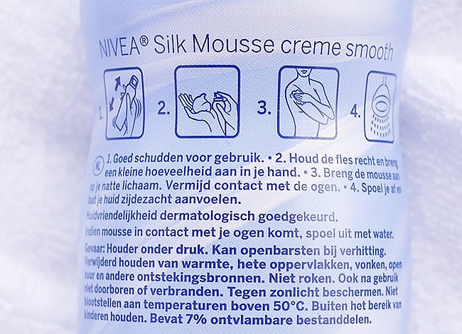 Nivea Shower Silk Mousse Creme