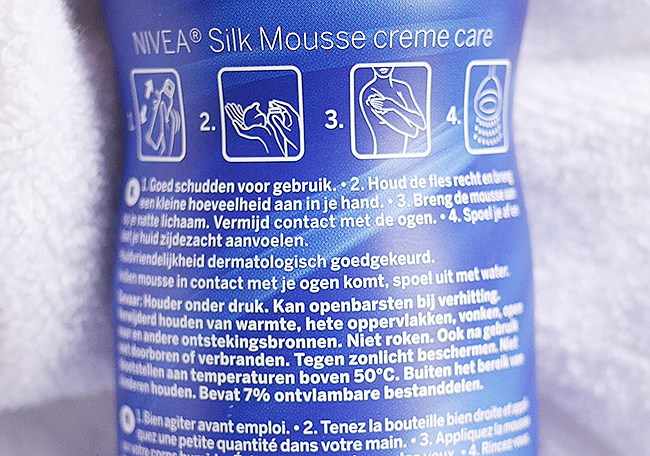 Nivea Shower Silk Mousse Creme