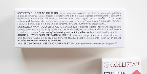 Collistar Extraordinary Duo Lipstick