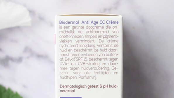 Biodermal Anti-Age CC Creme SPF15